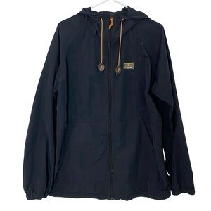 L.L.Bean Mountain Classic Full Zip Jacket Womens Size XL 506186 Navy Blue LL